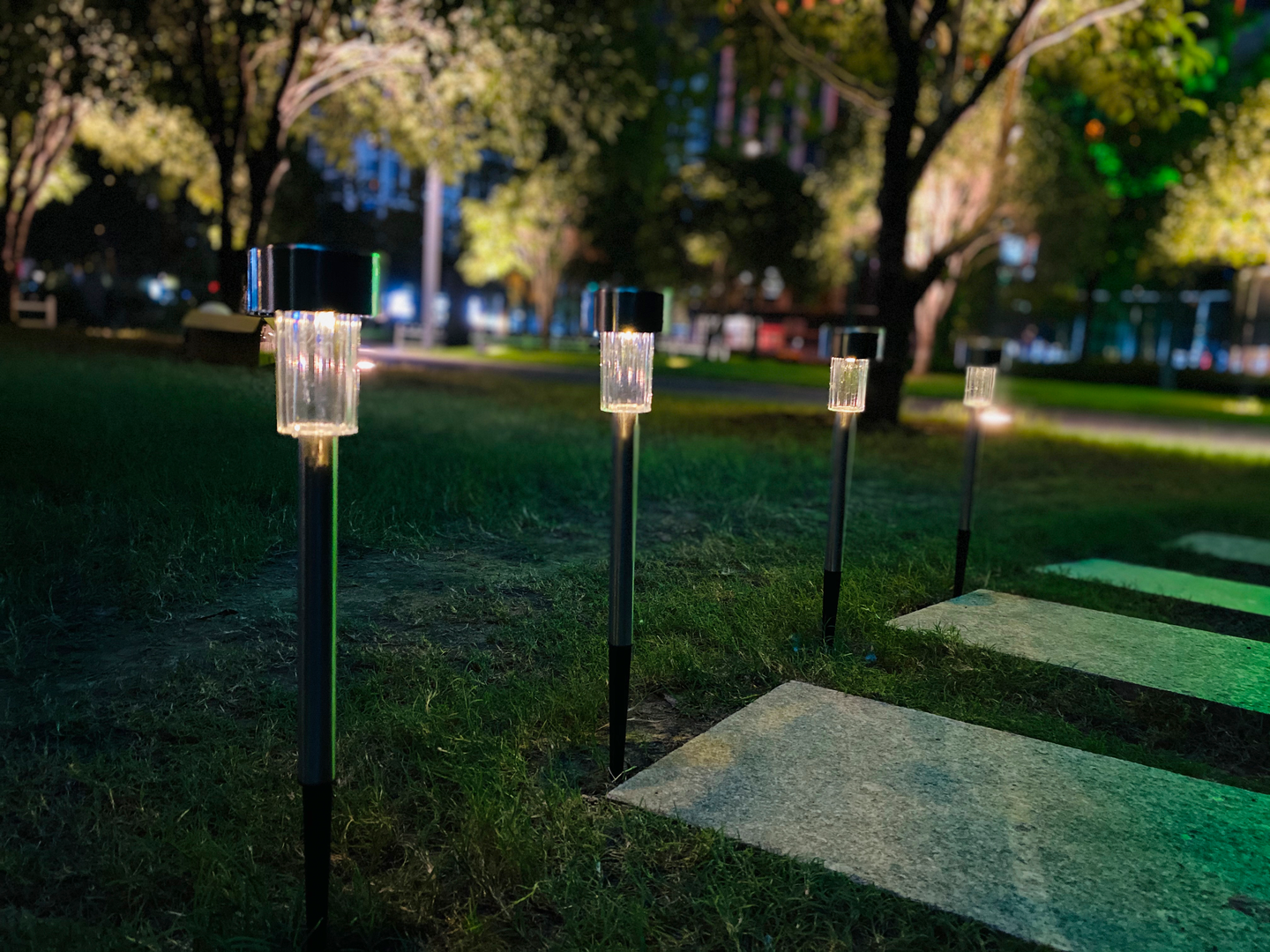 SOLAR LJUS GARDEN 36CM 4ST