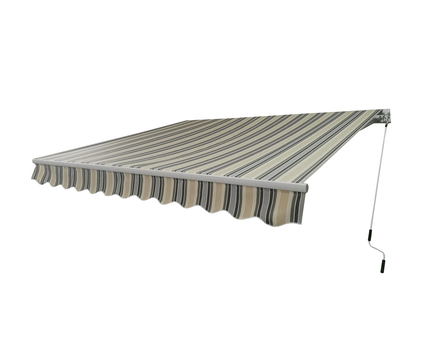 Terassimarkiisi Cello 283x250cm harmaa-beige