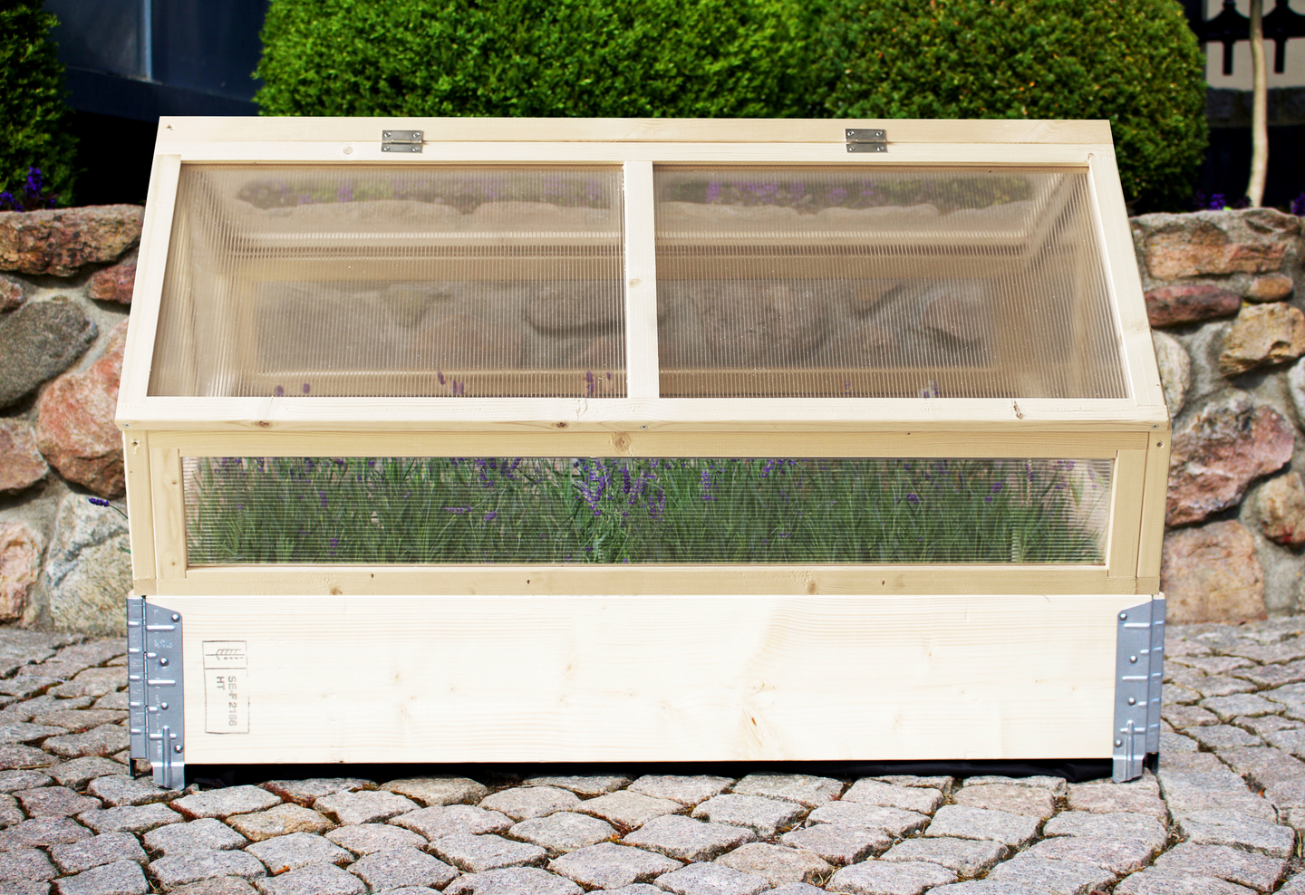 Minikasvihuone 120x80cm lavakaulukselle