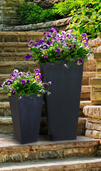 Kukkaruukku Multy Home Sonata 50x26x26cm harmaa