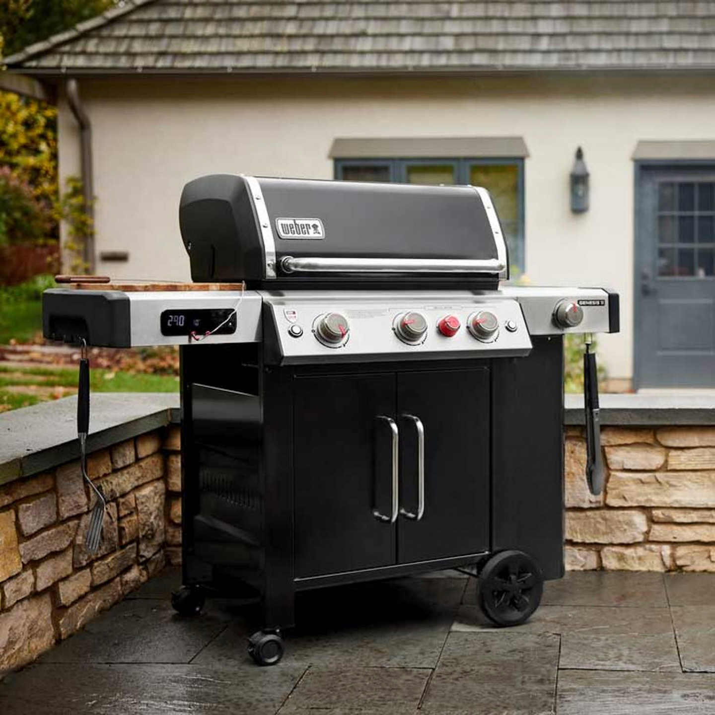 Weber Genesis E325 3Burner Liquid Propane Gas Grill with Electronic