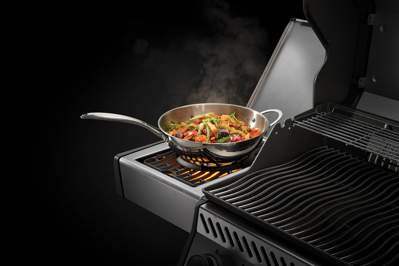 Kehys Napoleon Sizzle Zone wok-pannulle