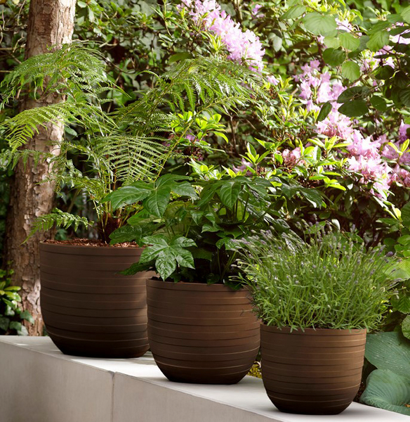 Ruukku Elho Fuente Rings 38cm ruskea