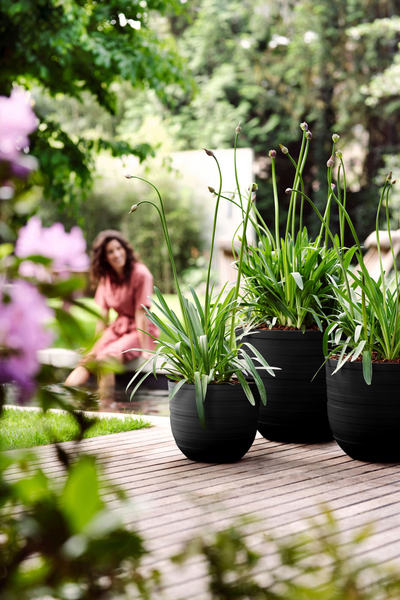 Ruukku Elho Fuente Rings 30cm musta