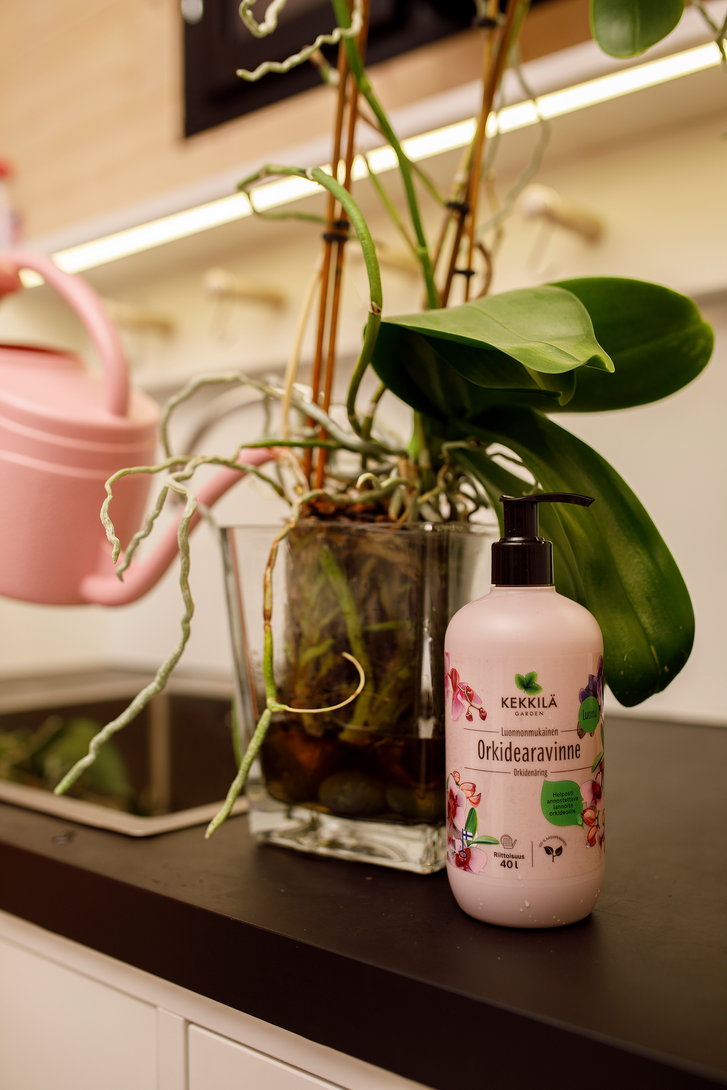 Orkidearavinne Kekkilä 400ml luonnonmukainen