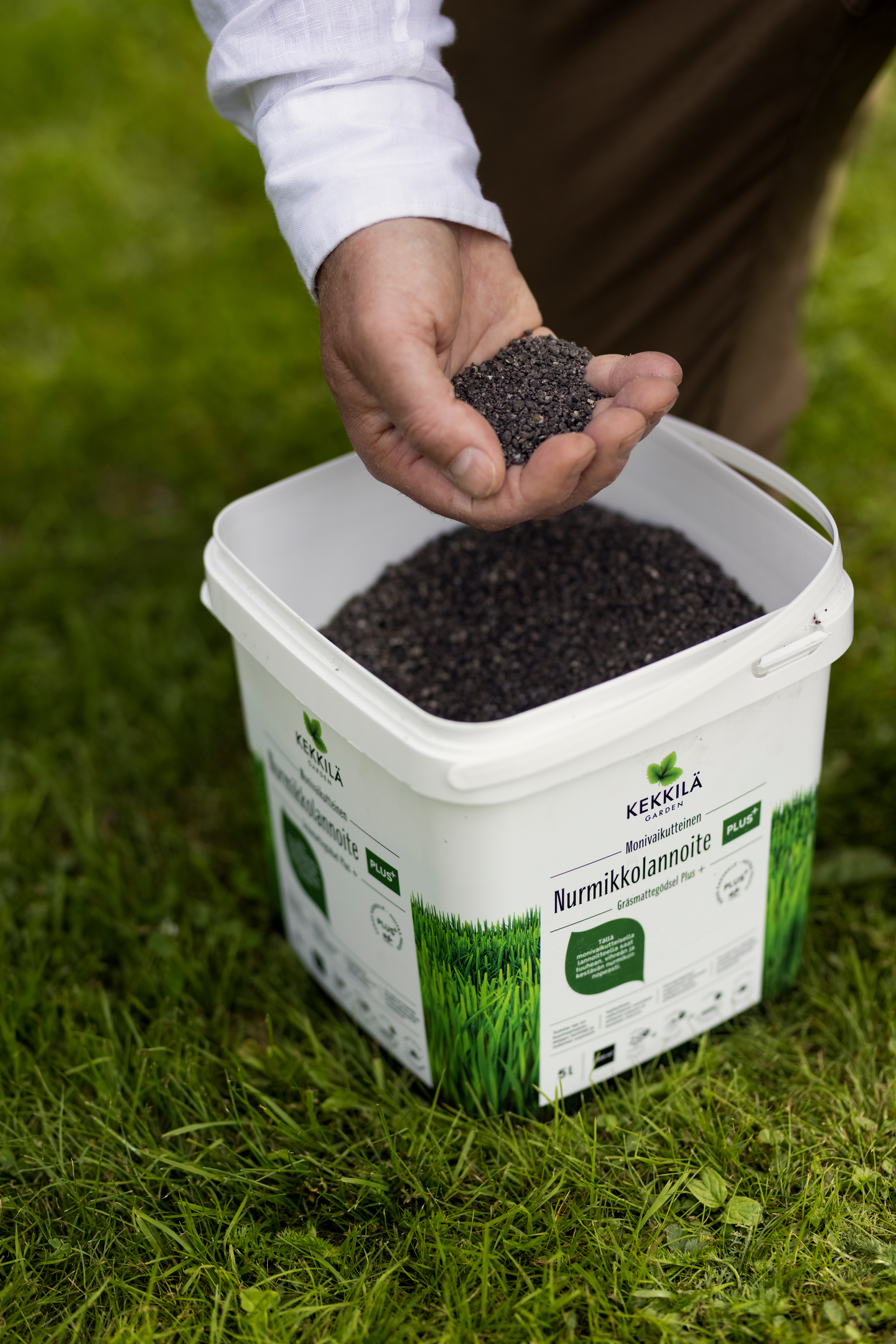 Nurmikkolannoite Kekkilä Plus+ 5l