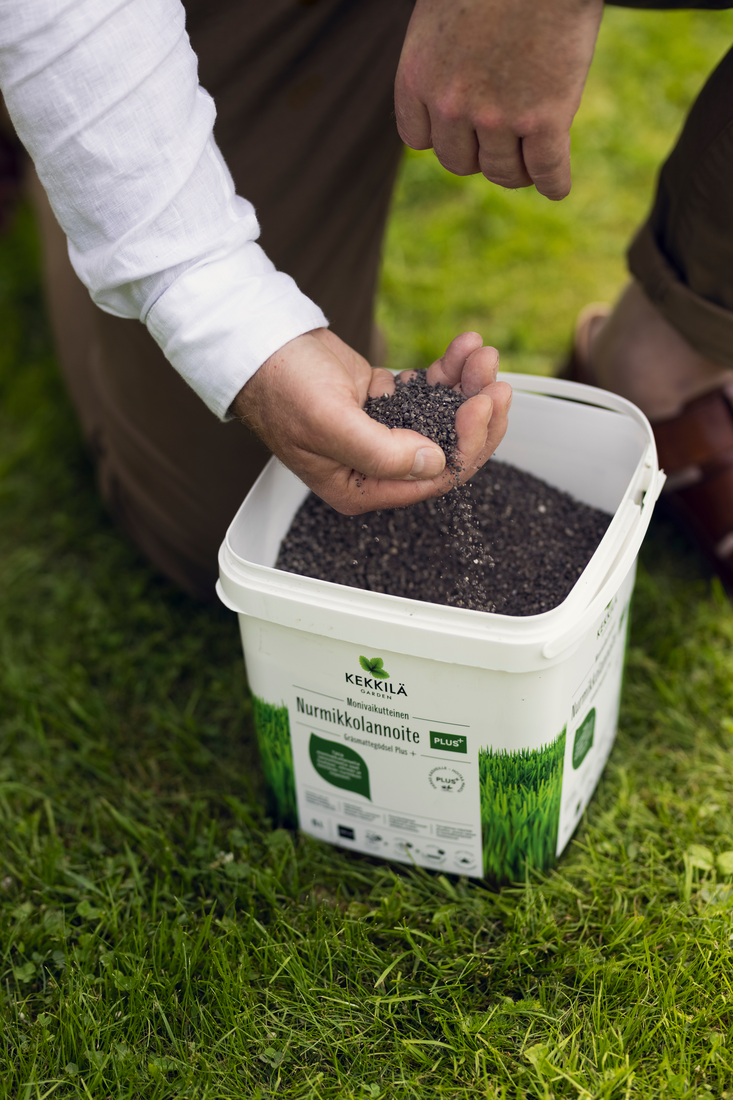 Nurmikkolannoite Kekkilä Plus+ 5l