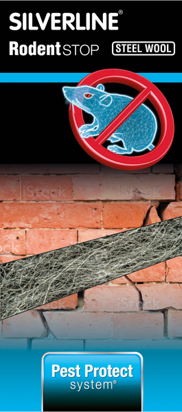 Teräsvilla hiiri ja rotta 4x40cm