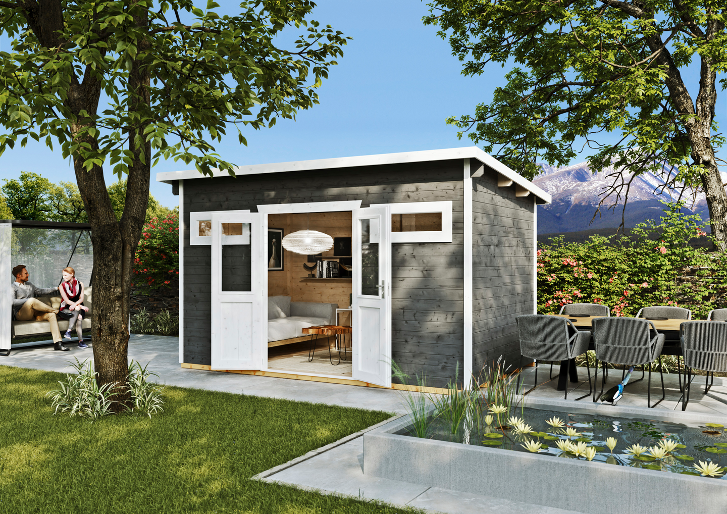 Aittavarasto Goodiy Leksand 8,7m²