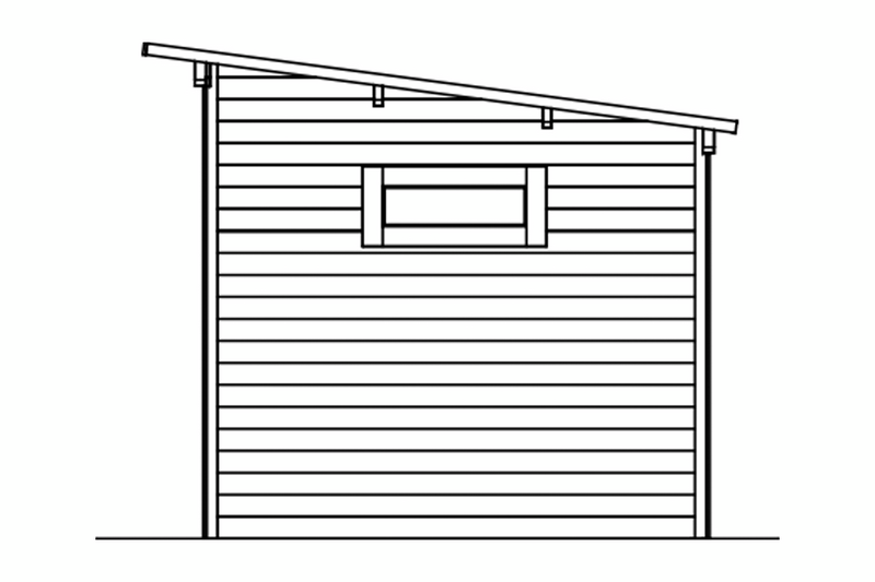 Aittavarasto Goodiy Leksand 8,7m²