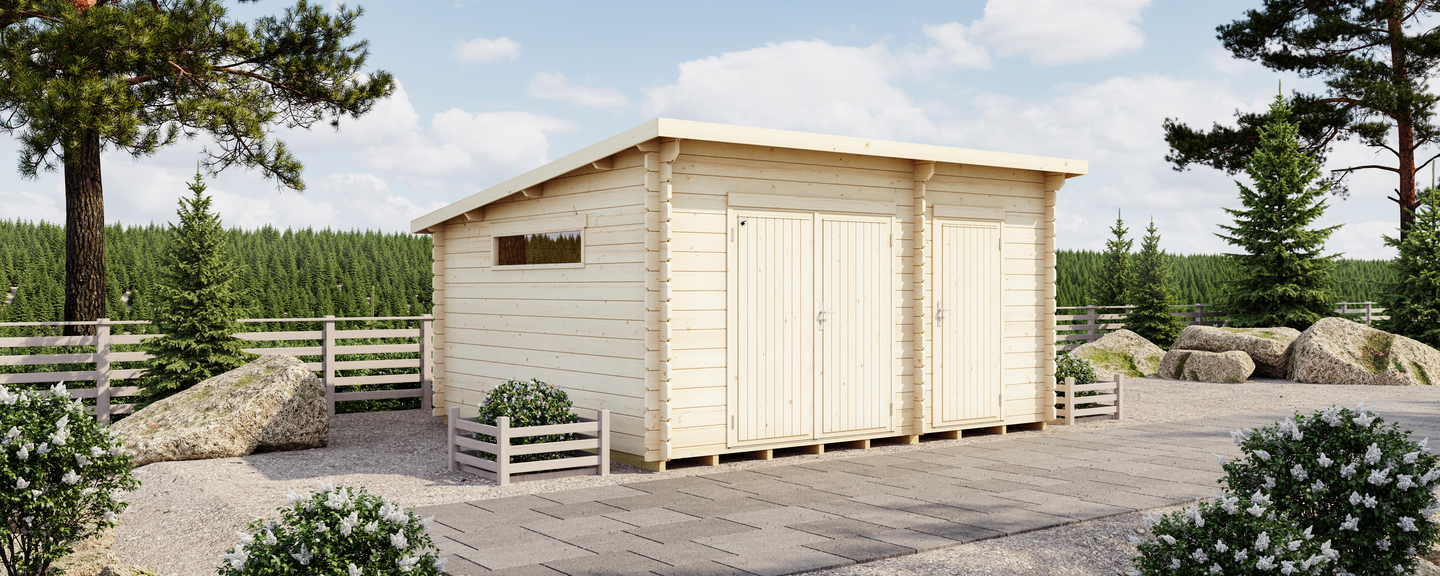 Parivarasto Luoman Lillevilla 579 Kustavi 14,8m²