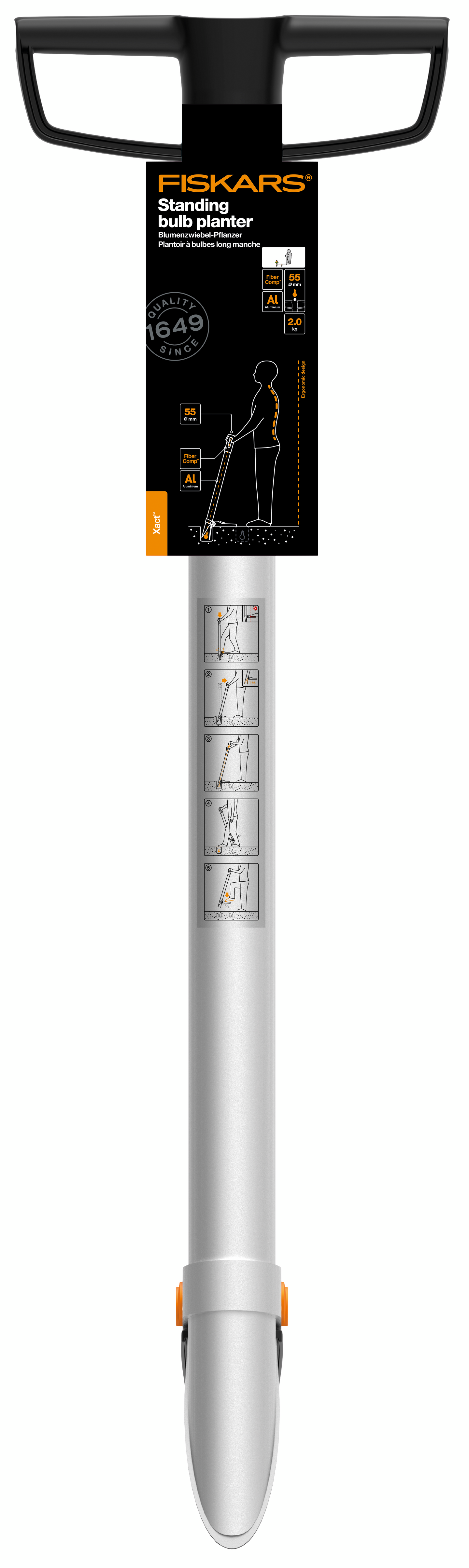 LÖKSÄTTARE LÅNG ALU FISKARS ZACT