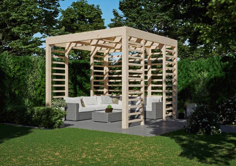 Pergola Lillesand 300x300cm