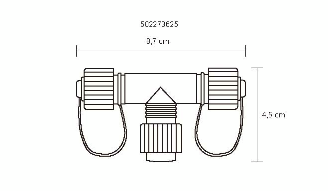 T-haaraliitin Cello Cluster valosarjaan
