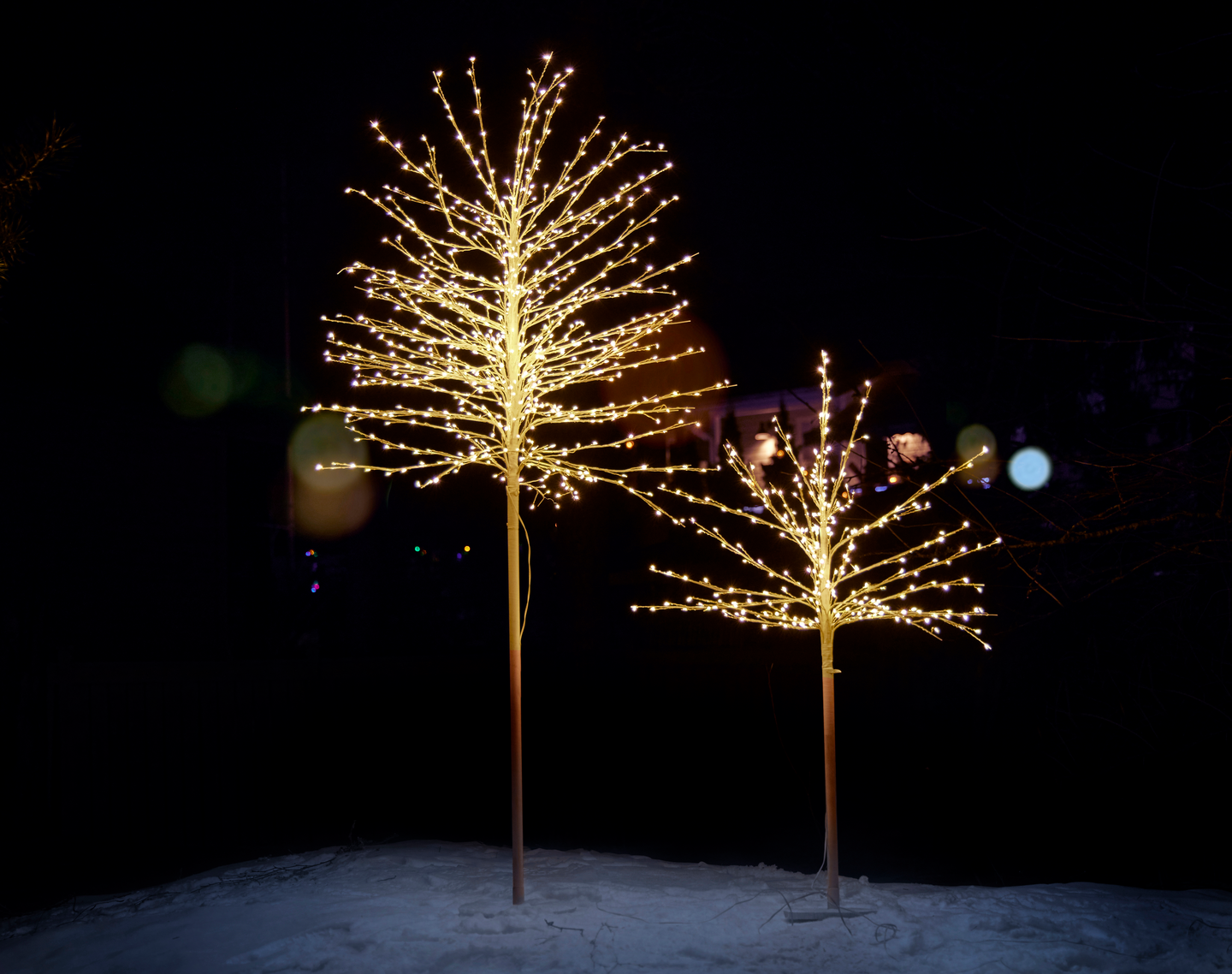 Valopuu Cello hopeapaju 180cm IP44