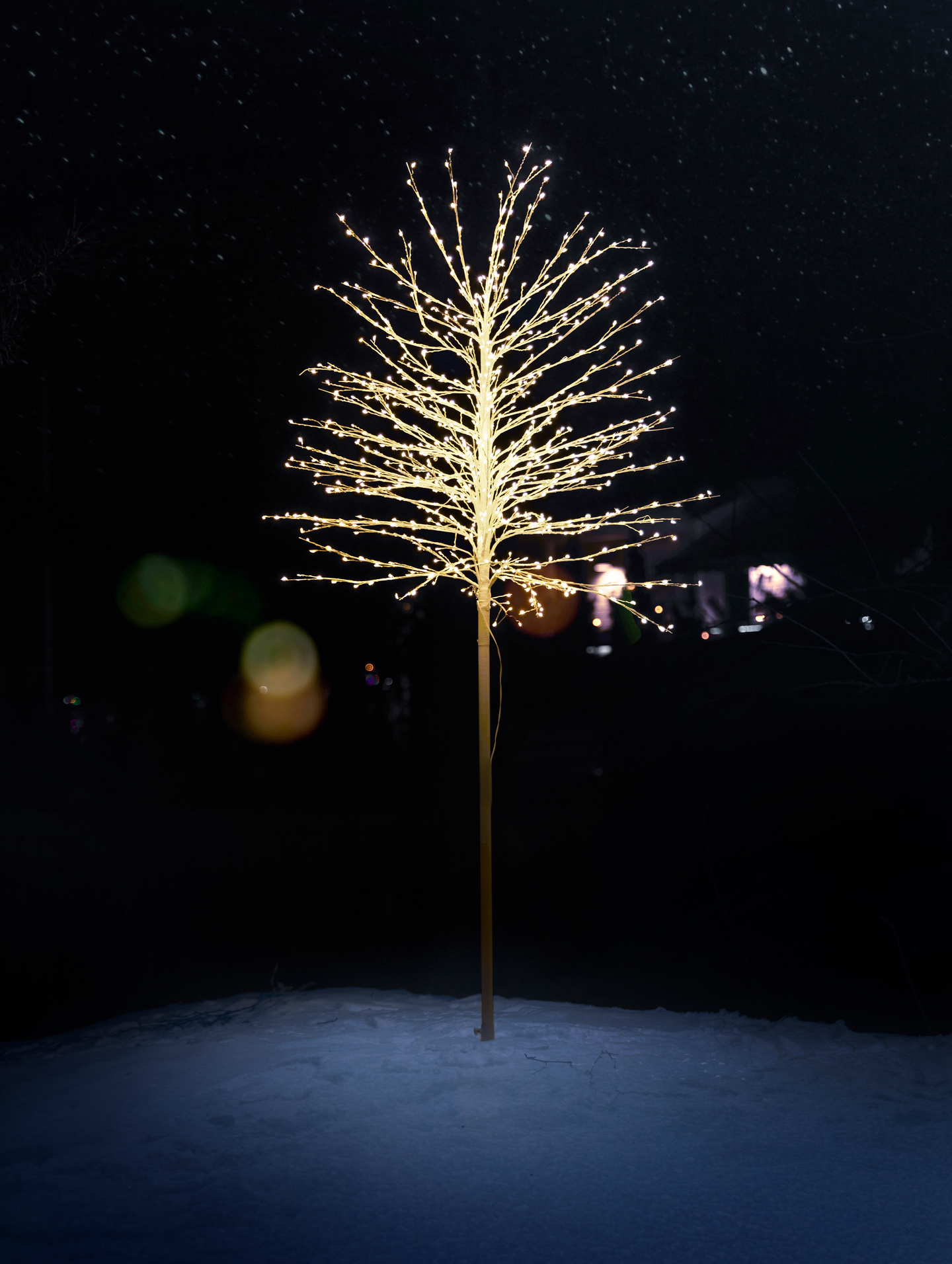 LJUSTRÄD SILVER 180CM IP44