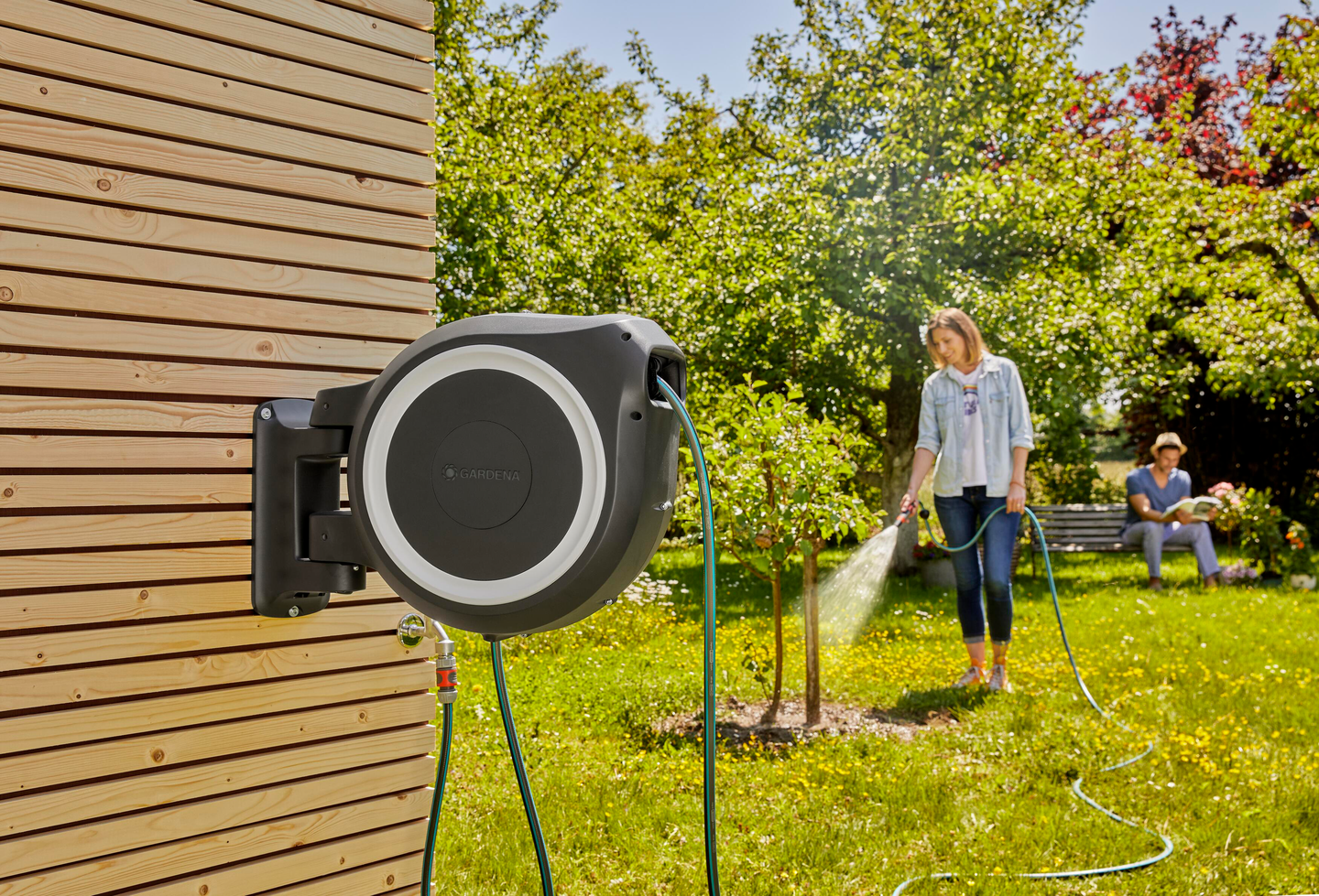 Letkukela Gardena Rollup L 30m valkoinen 18627-20