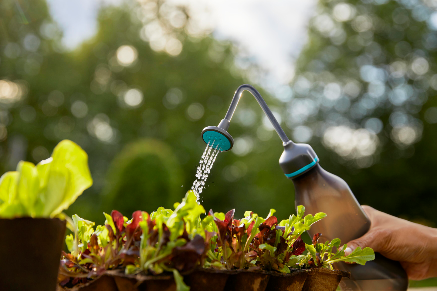 Kastelupullo kylvöksille 0,45l Gardena