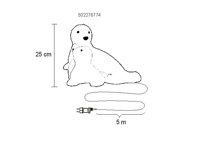 Hyljeperhe Cello 25cm IP44