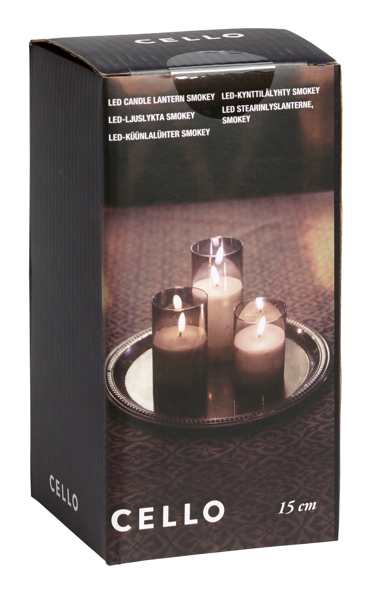 LED-LJUSLAMPA SMOKEY 15CM