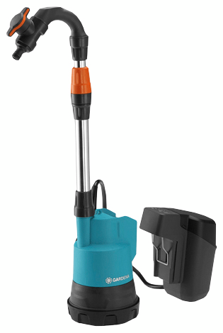 PUMP FÖR VATTENTUNNA P4A SET UTAN BATT