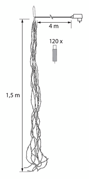 Valolanka Airam Jade 5,5m Roosa nauha tuote