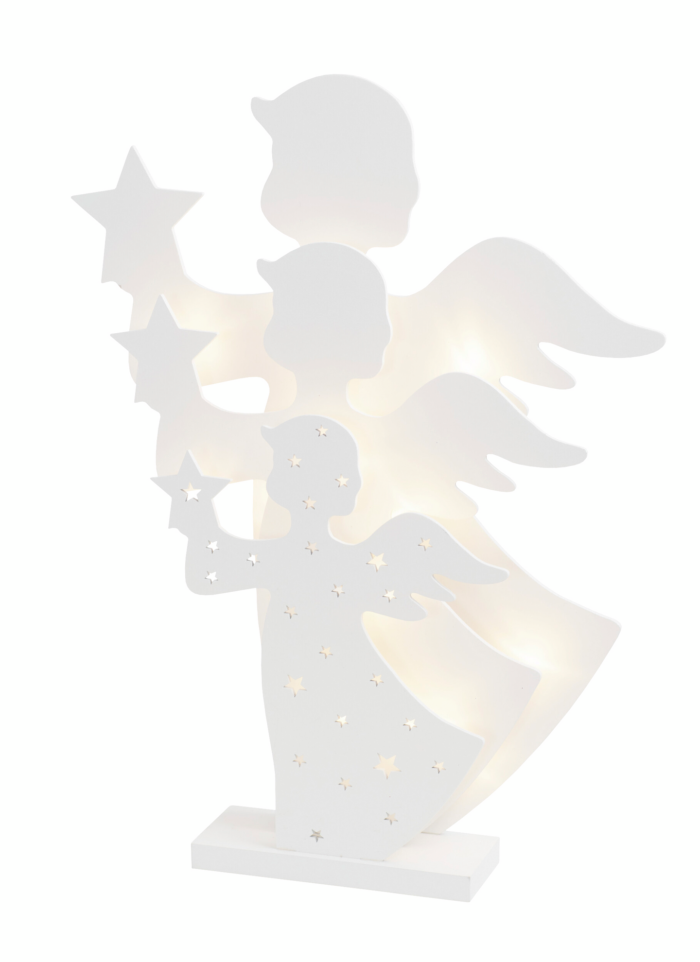 Puinen enkeli Airam Partem 35cm