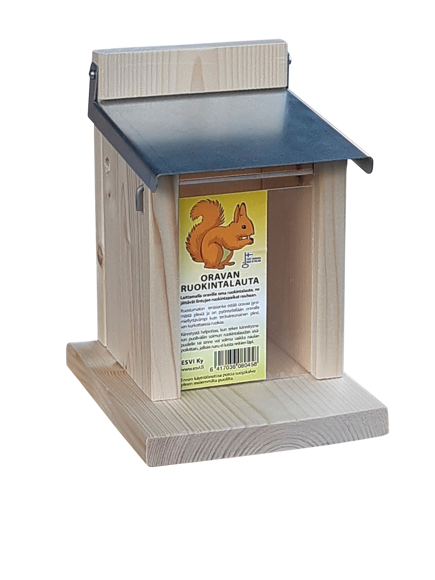 Oravan ruokintalauta