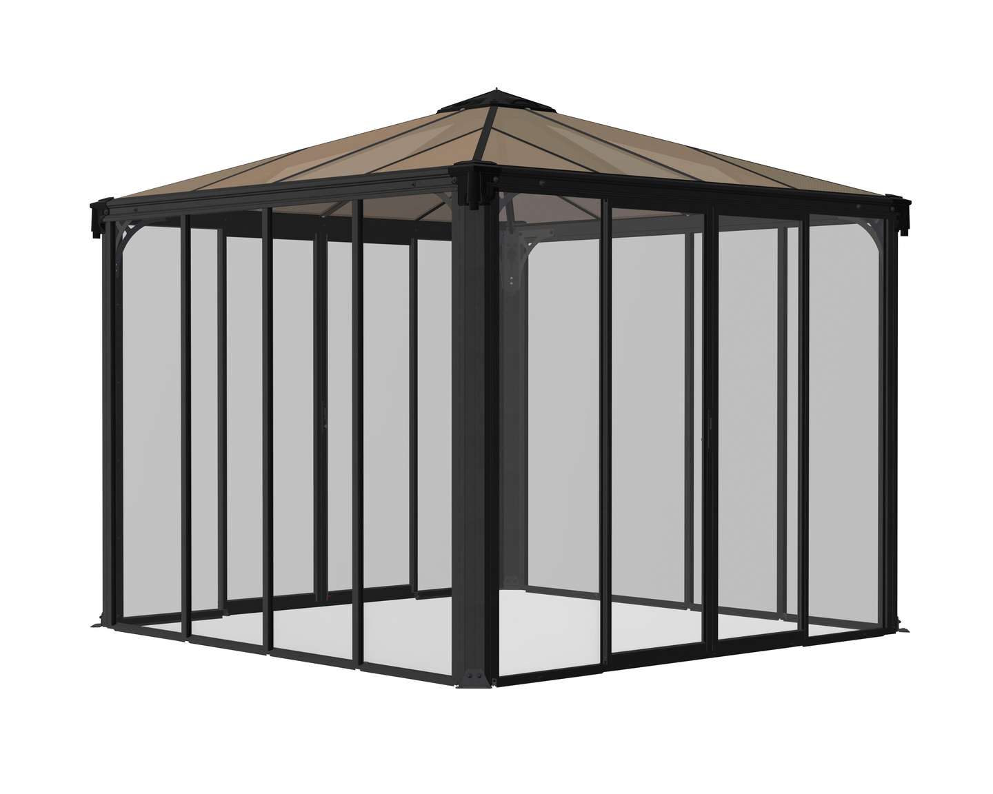 Paviljonki Palram-Canopia Ledro 3000 8,70m² harmaa