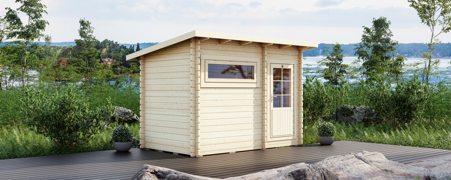 Sauna Luoman Lillevilla Palovesi 6,6m²