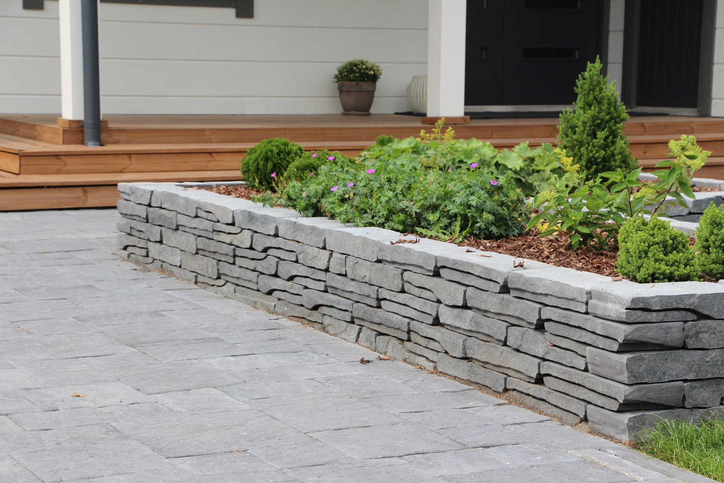 Rustikko Rudus hiili 400x180x77mm