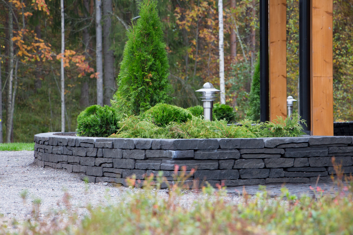 Rustikko Rudus hiili 400x180x77mm