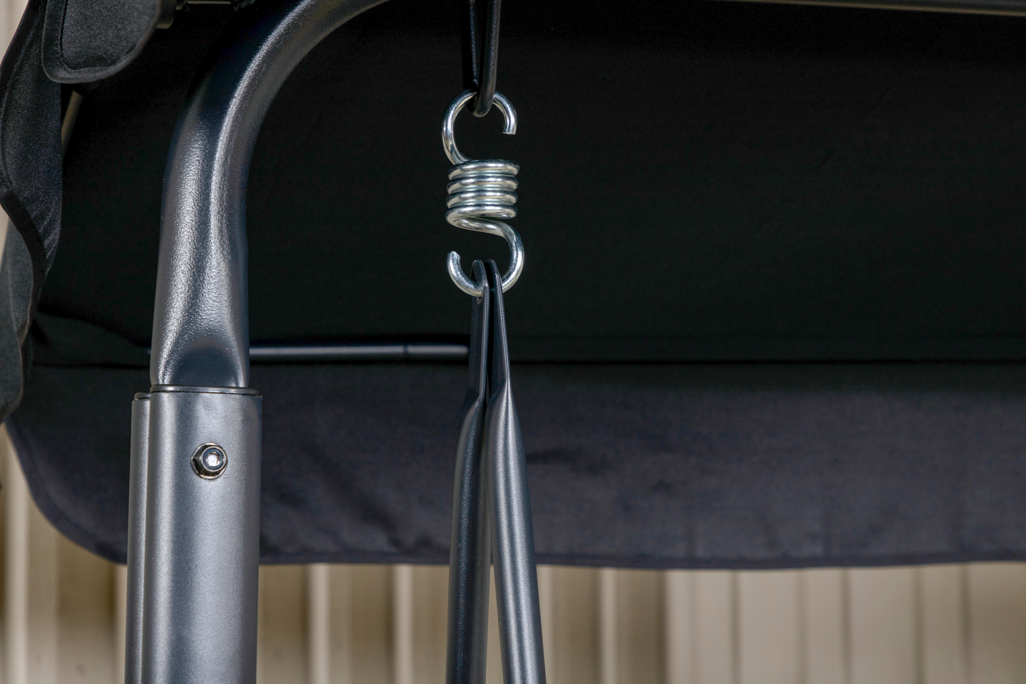 HAMMOCK CELLO MEDINA SVART TEXTELINE