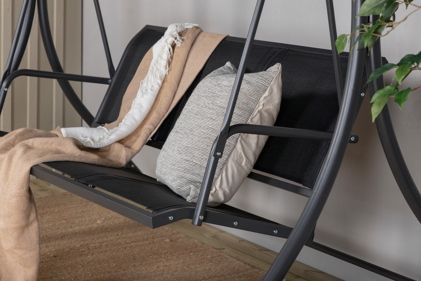 HAMMOCK CELLO MONT I SVART TEXTILENE