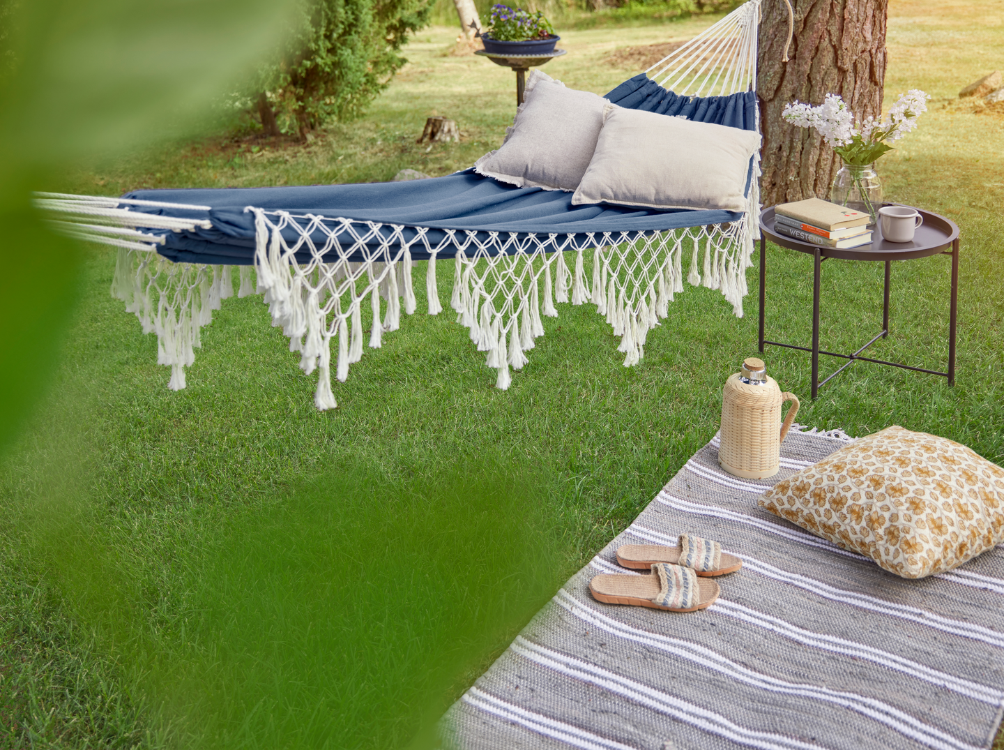 Riippumatto Cello Bali 100x200cm sininen