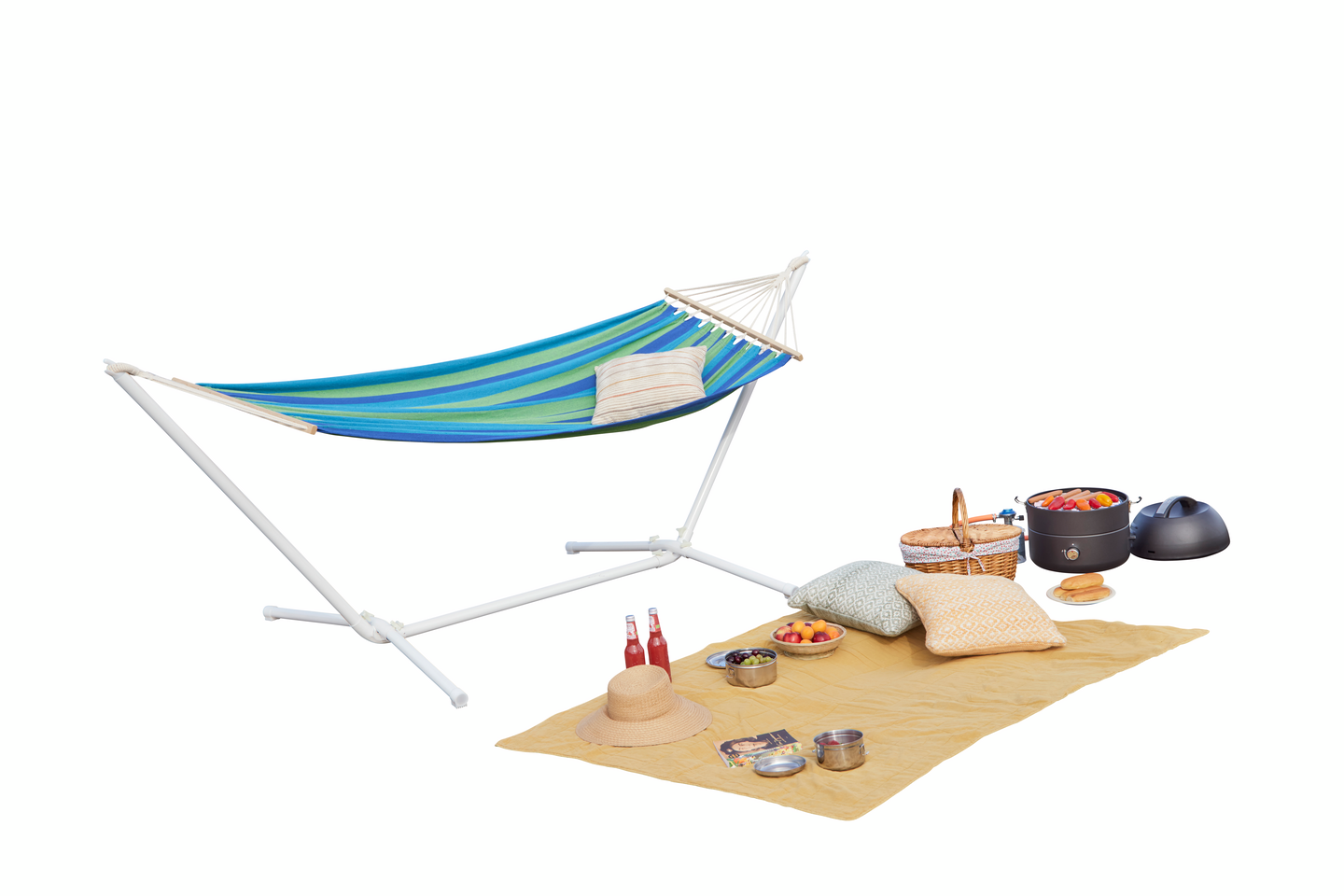 Riippumatto Cello telineellä