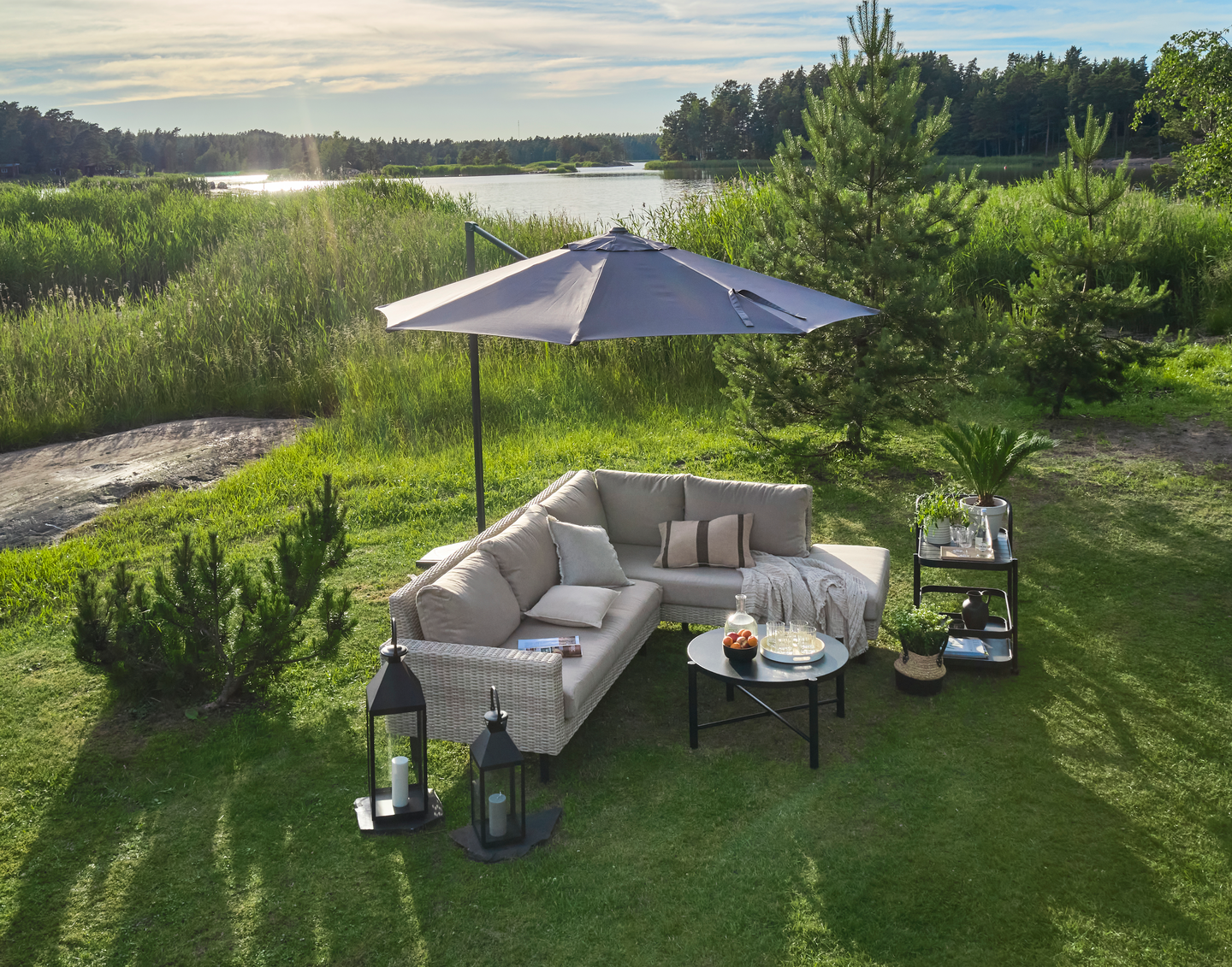 Avokulmasohva Cello Lounge 3+2h