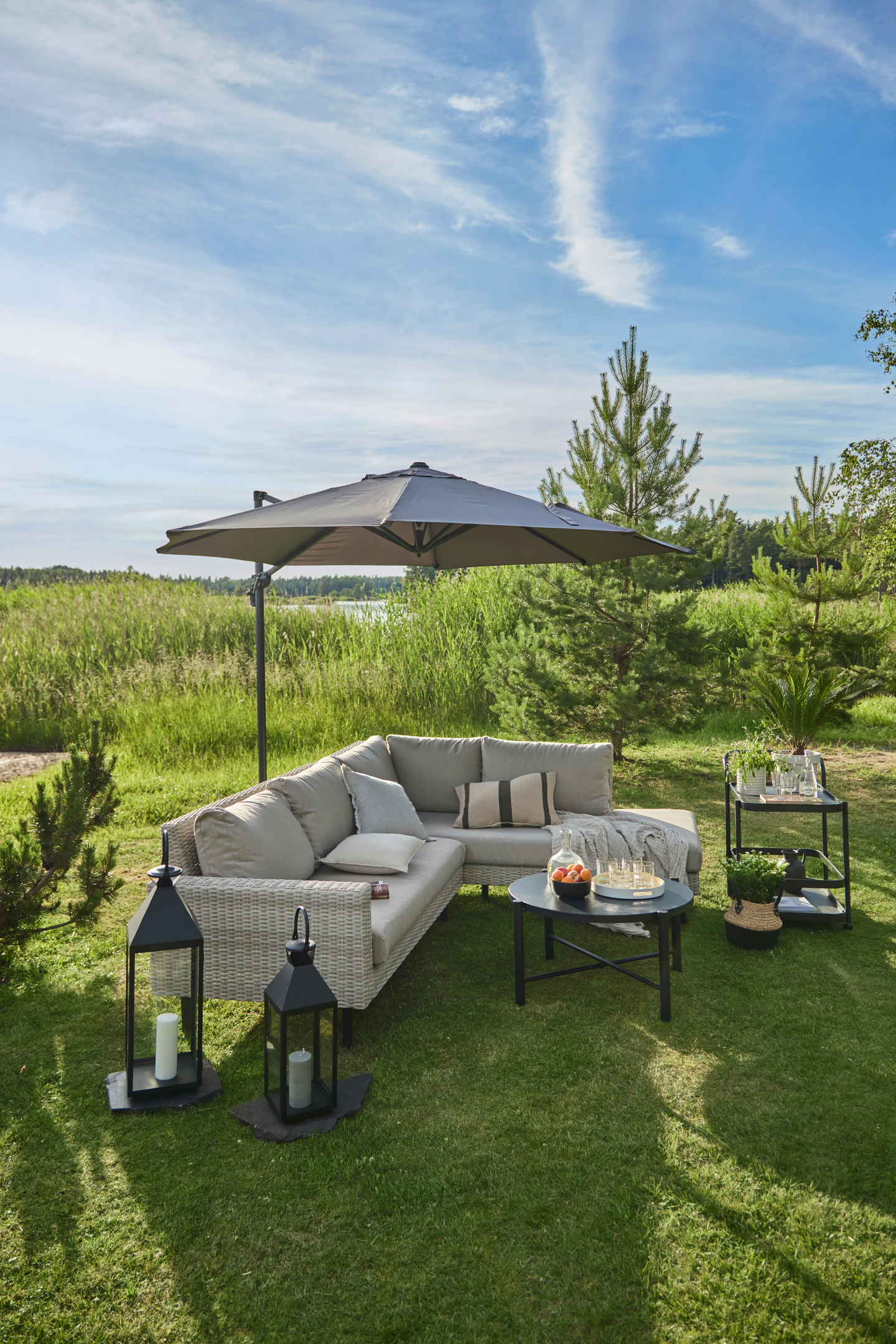 Avokulmasohva Cello Lounge 3+2h