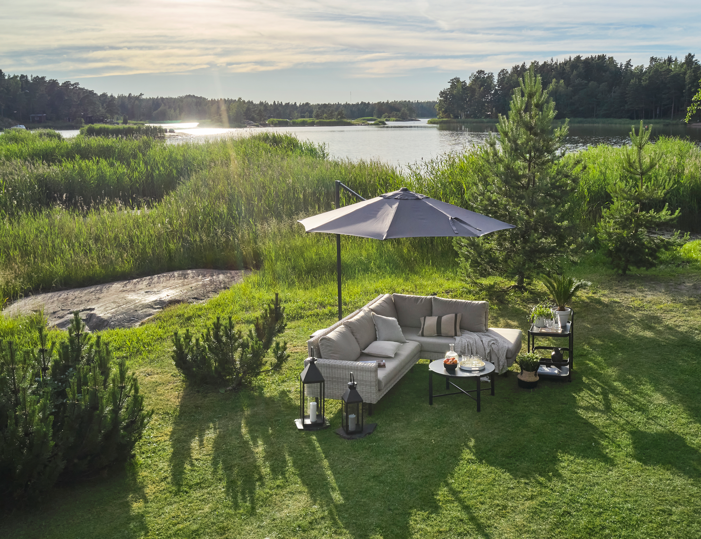 Avokulmasohva Cello Lounge 3+2h