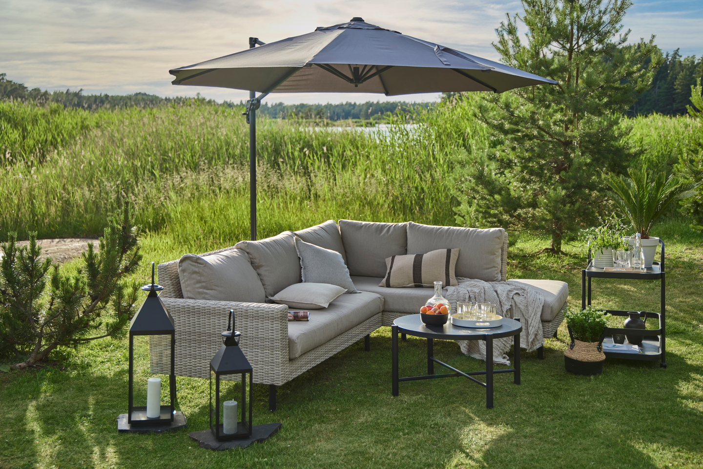 Avokulmasohva Cello Lounge 3+2h