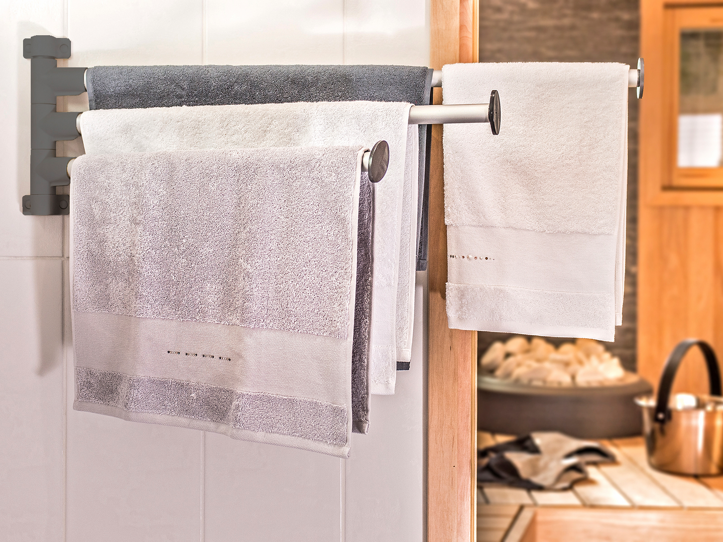 Tuuletusteline Pisla Duster M3 harmaa