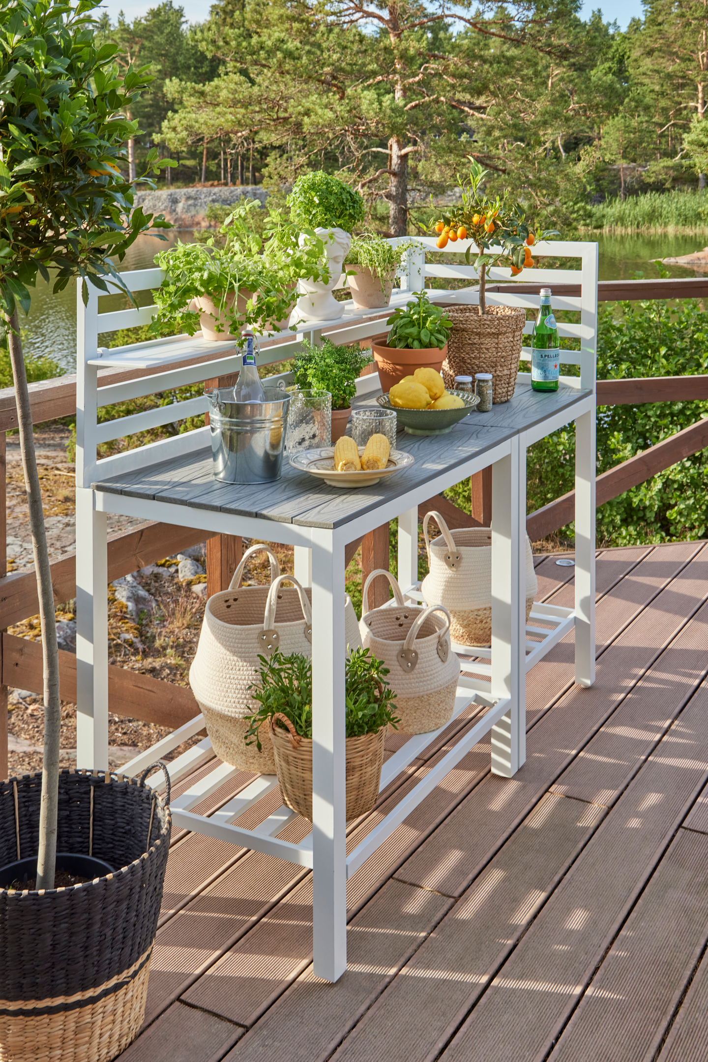 Sivupöytä kulma Cello Kitchen