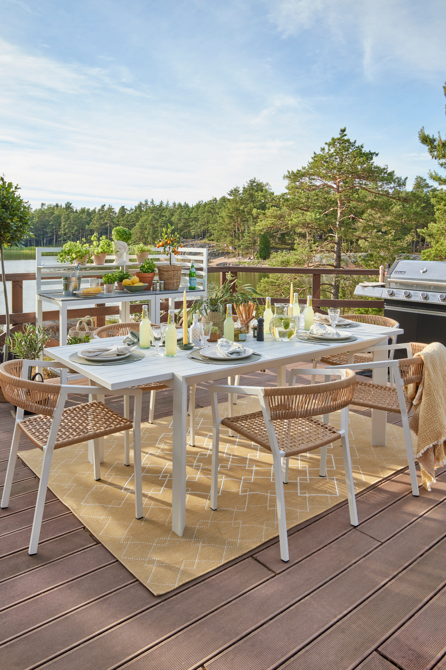 Sivupöytä kulma Cello Kitchen