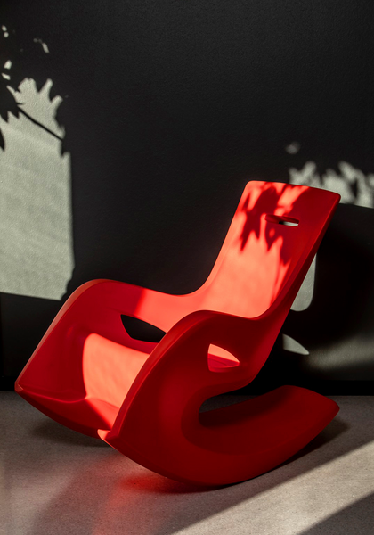 Keinutuoli Heija Hehku punainen