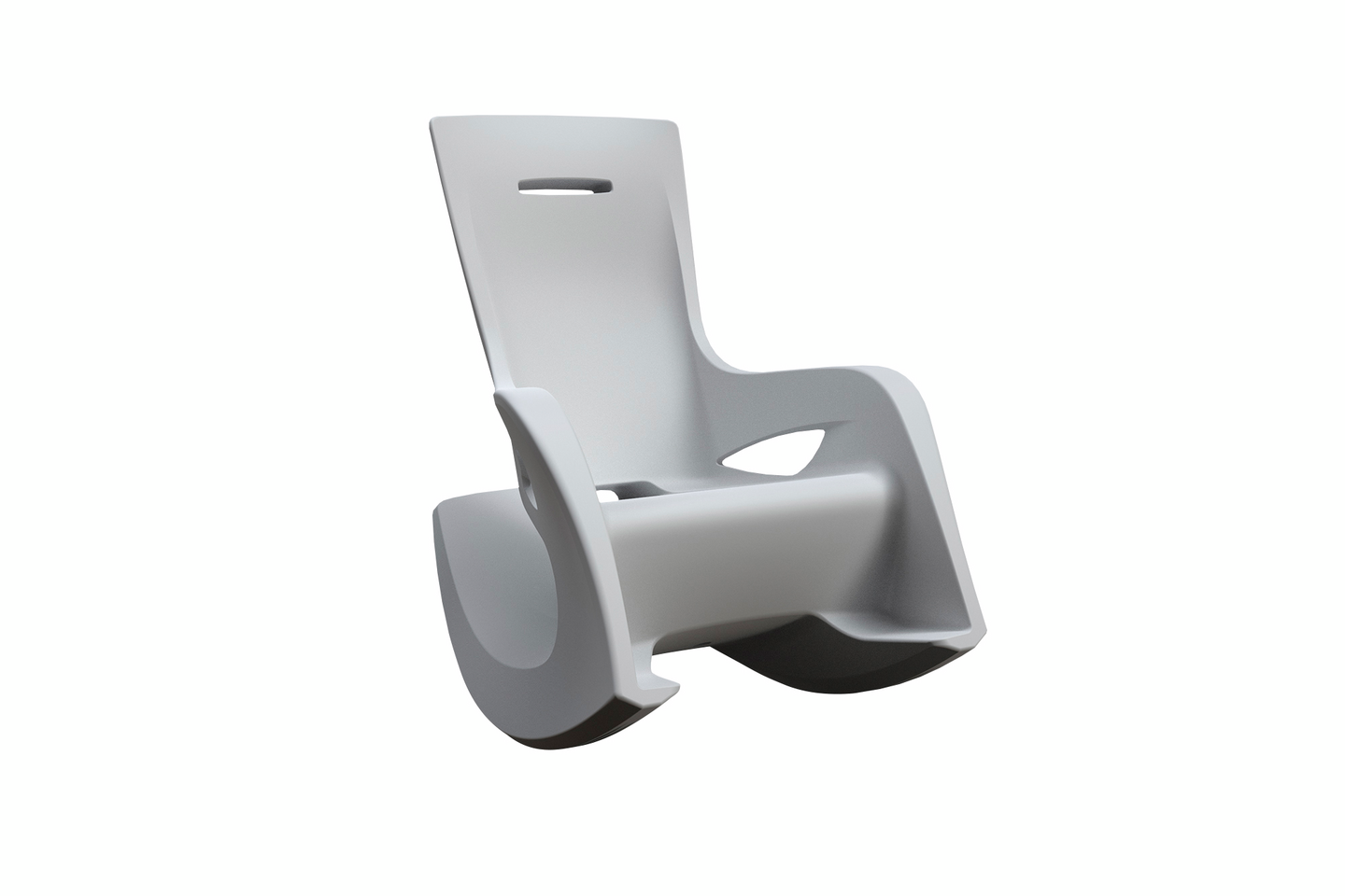 Keinutuoli Heija Usva vaaleanharmaa