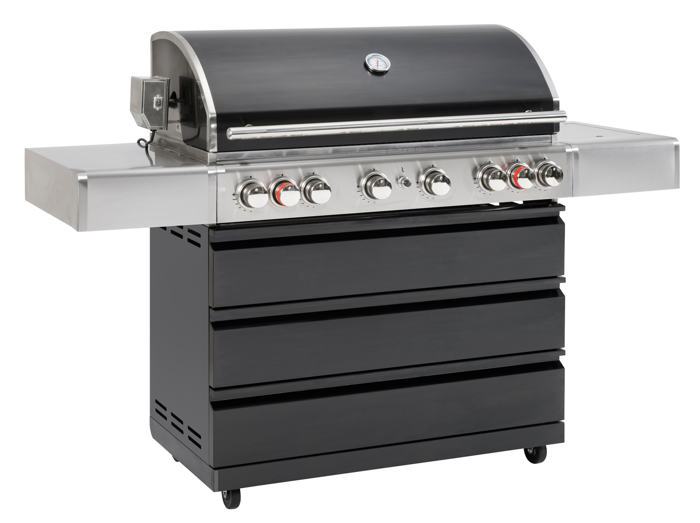 Kaasugrilli Cello Ready 6iX Black Edition