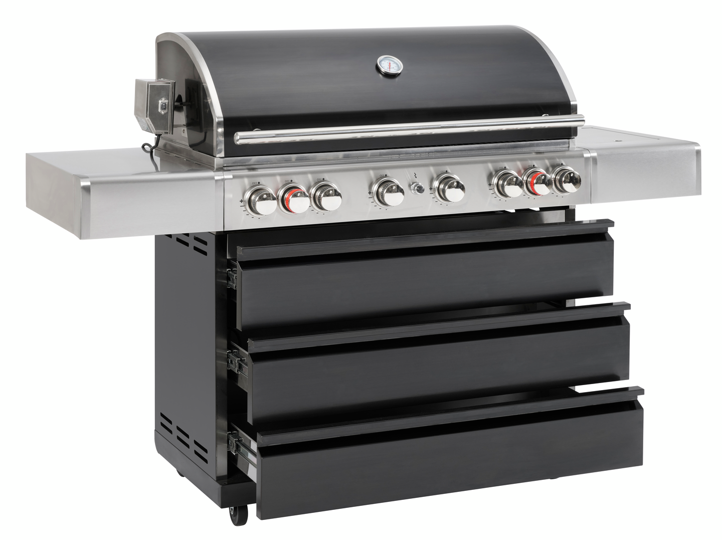 Kaasugrilli Cello Ready 6iX Black Edition