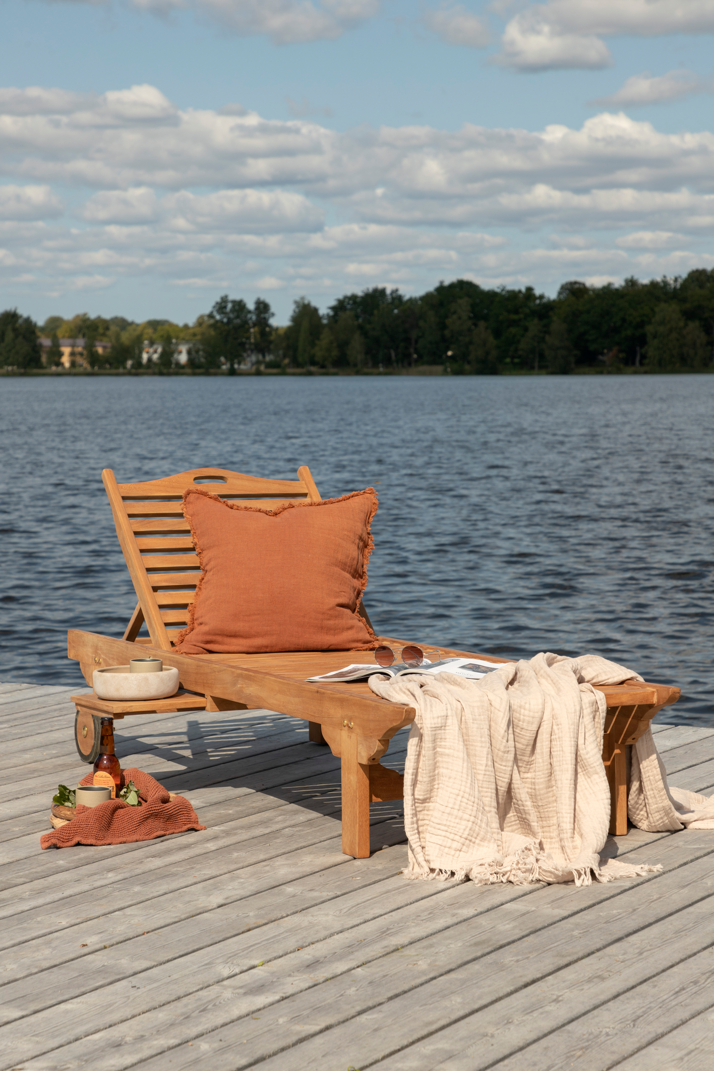 KALMAR SOLLOUNGE I TEAK