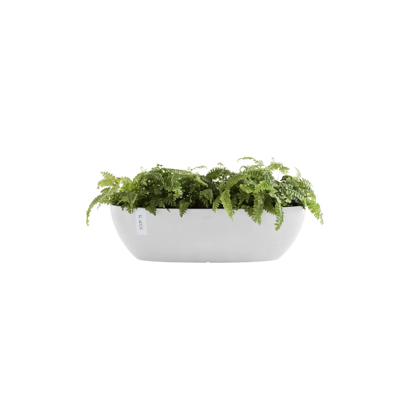 Ruukku Ecopots Sofia pitkä 56cm valkoinen