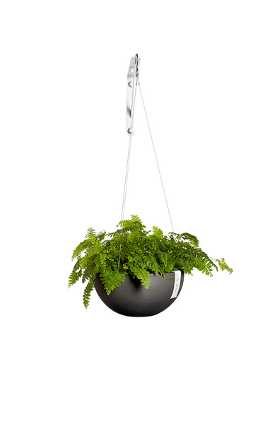 Amppeli Ecopots Brysseli 33cm tummanharmaa